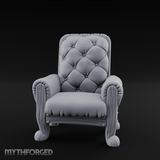 Terrain Chair A Miniature for Dungeons and Dragons, Pathfinder or other TTRPGs