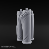 Linen-Wrapped Cloth Bundle Miniature for Dungeons and Dragons, Pathfinder or other TTRPGs