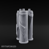 Linen-Wrapped Cloth Bundle Miniature for Dungeons and Dragons, Pathfinder or other TTRPGs