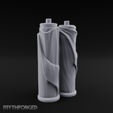 Linen-Wrapped Cloth Bundle Miniature for Dungeons and Dragons, Pathfinder or other TTRPGs