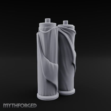 Linen-Wrapped Cloth Bundle Miniature for Dungeons and Dragons, Pathfinder or other TTRPGs