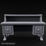 Drawer-Fronted Merchant Counter Miniature for Dungeons and Dragons, Pathfinder or other TTRPGs