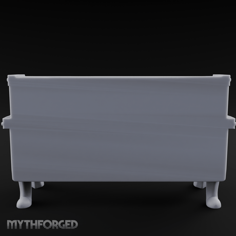 Drawer-Fronted Merchant Counter Miniature for Dungeons and Dragons, Pathfinder or other TTRPGs