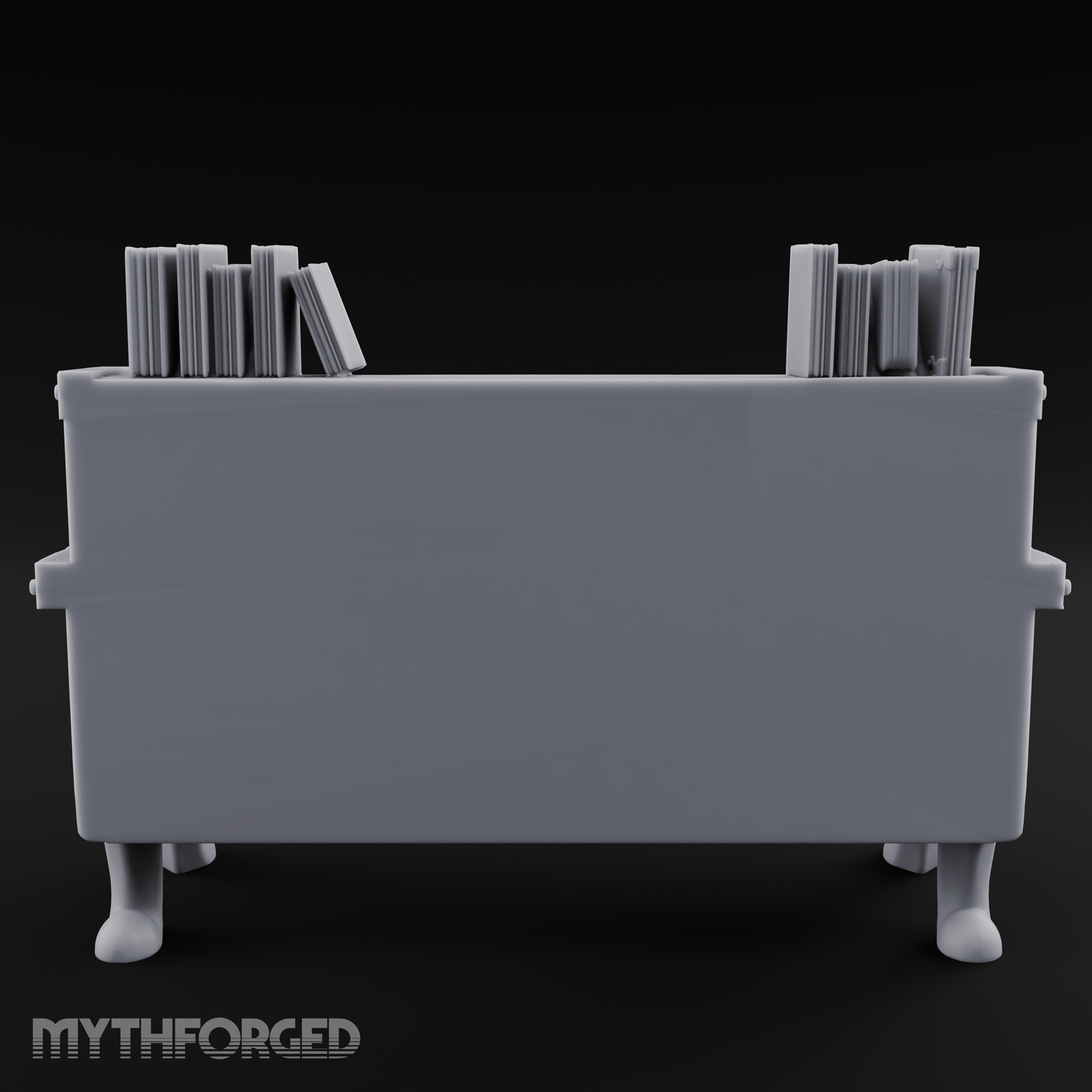 Drawer-Fronted Merchant Counter Miniature for Dungeons and Dragons, Pathfinder or other TTRPGs