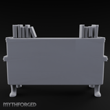 Drawer-Fronted Merchant Counter Miniature for Dungeons and Dragons, Pathfinder or other TTRPGs