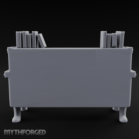 Drawer-Fronted Merchant Counter Miniature for Dungeons and Dragons, Pathfinder or other TTRPGs