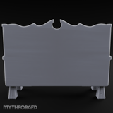 Ring-Handle Merchant Counter Miniature for Dungeons and Dragons, Pathfinder or other TTRPGs