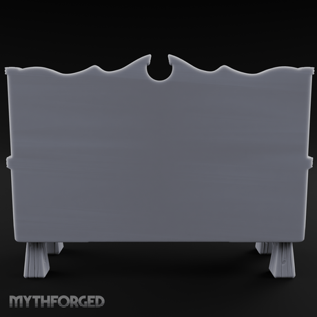 Ring-Handle Merchant Counter Miniature for Dungeons and Dragons, Pathfinder or other TTRPGs