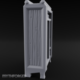 Formal-Dressed Mannequin Display Cabinet Miniature for Dungeons and Dragons, Pathfinder or other TTRPGs