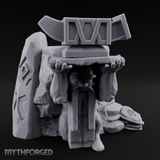 Anicent Dwarven Altar Miniature for Dungeons and Dragons, Pathfinder or other TTRPGs
