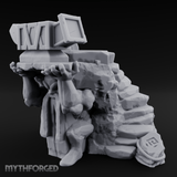 Anicent Dwarven Altar Miniature for Dungeons and Dragons, Pathfinder or other TTRPGs
