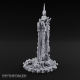 Macabre Bone Idol Miniature for Dungeons and Dragons, Pathfinder or other TTRPGs