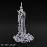 Macabre Bone Idol Miniature for Dungeons and Dragons, Pathfinder or other TTRPGs