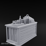 Rope-Handled Apothecary Counter Miniature for Dungeons and Dragons, Pathfinder or other TTRPGs