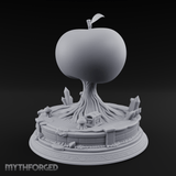Fruit Bearing Tree Miniature for Dungeons and Dragons, Pathfinder or other TTRPGs
