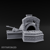 Ember-Glowing Blacksmith Furnace Miniature for Dungeons and Dragons, Pathfinder or other TTRPGs