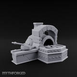 Ember-Glowing Blacksmith Furnace Miniature for Dungeons and Dragons, Pathfinder or other TTRPGs