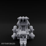 Rooster Crested Multi-Barrel Volley Gun Cannon Miniature for Dungeons and Dragons, Pathfinder or other TTRPGs