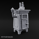 Potion-Laden Alchemist's Furnace Miniature for Dungeons and Dragons, Pathfinder or other TTRPGs