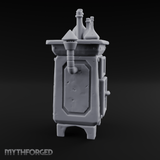 Potion-Laden Alchemist's Furnace Miniature for Dungeons and Dragons, Pathfinder or other TTRPGs