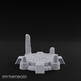 Rune-Etched Summoning Circle Miniature for Dungeons and Dragons, Pathfinder or other TTRPGs