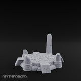 Rune-Etched Summoning Circle Miniature for Dungeons and Dragons, Pathfinder or other TTRPGs