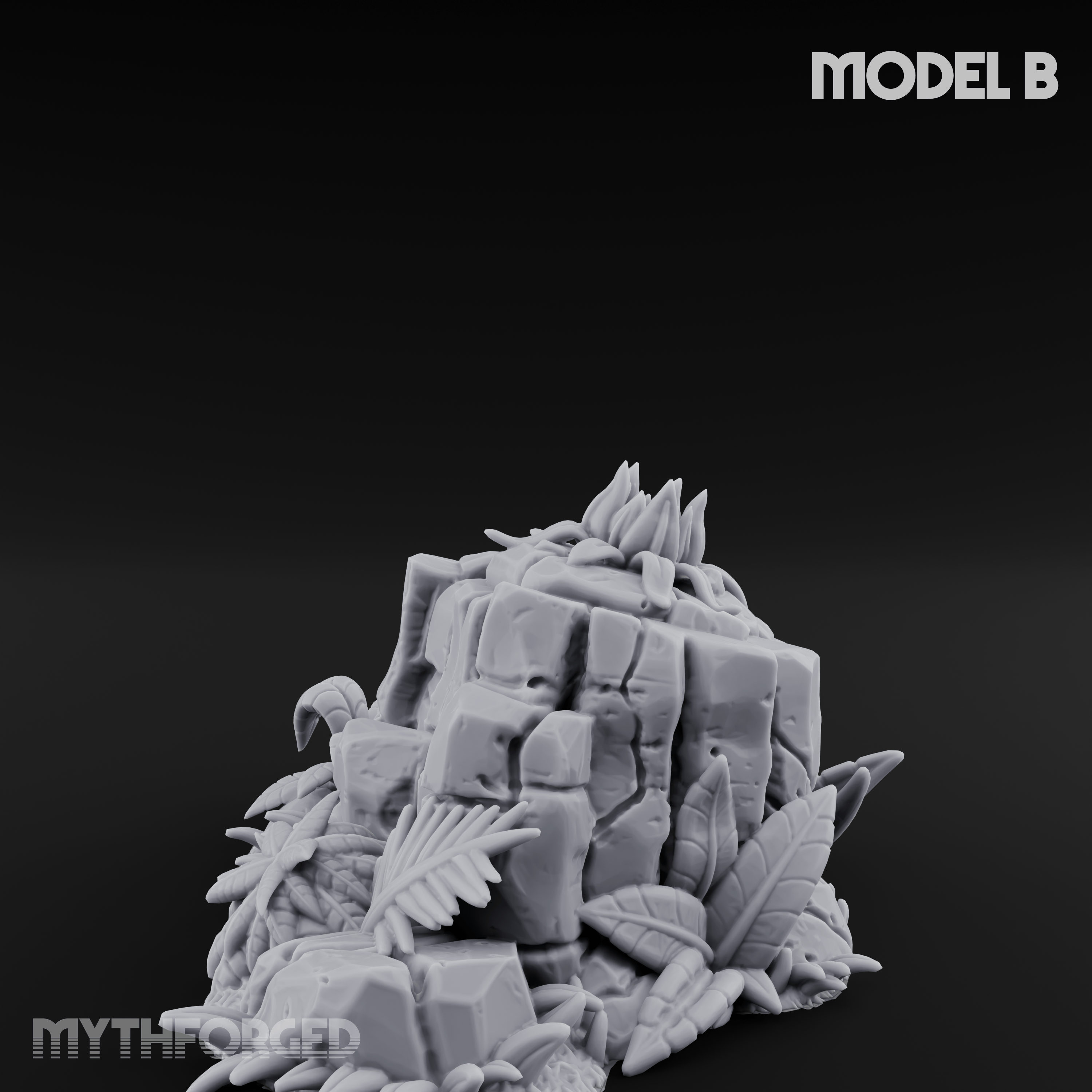 Overgrown Jungle Flora Clusters