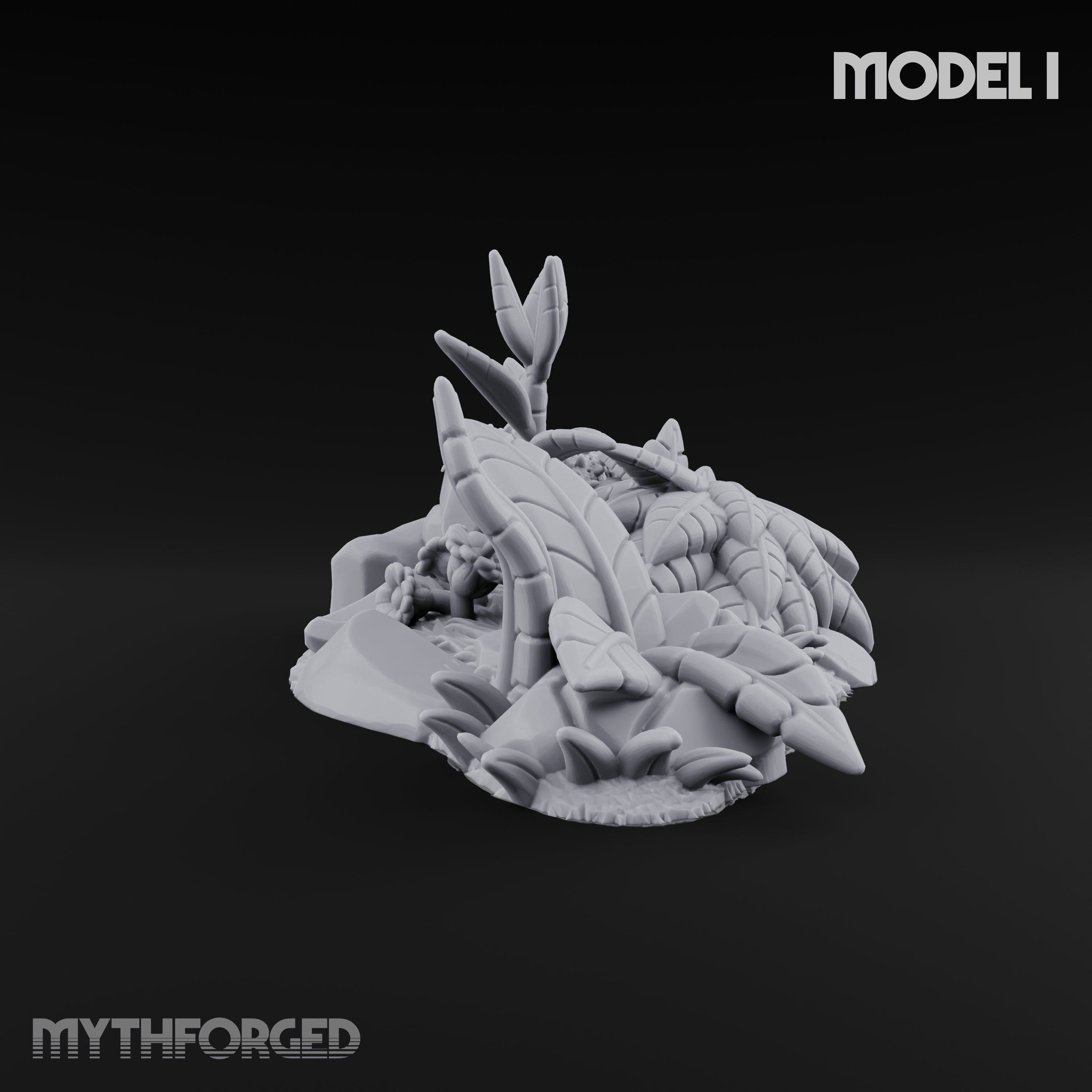 Overgrown Jungle Flora Cluster I