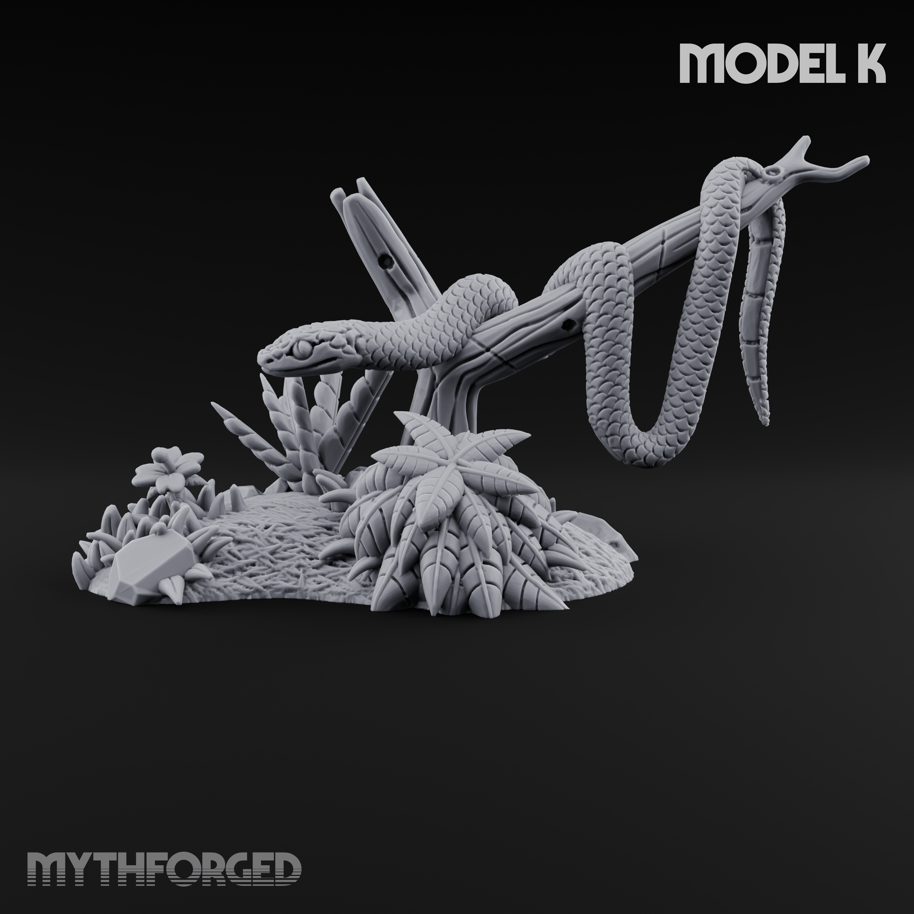 Overgrown Jungle Flora Cluster K