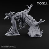 Overgrown Jungle Flora Clusters Miniature for Dungeons and Dragons, Pathfinder or other TTRPGs