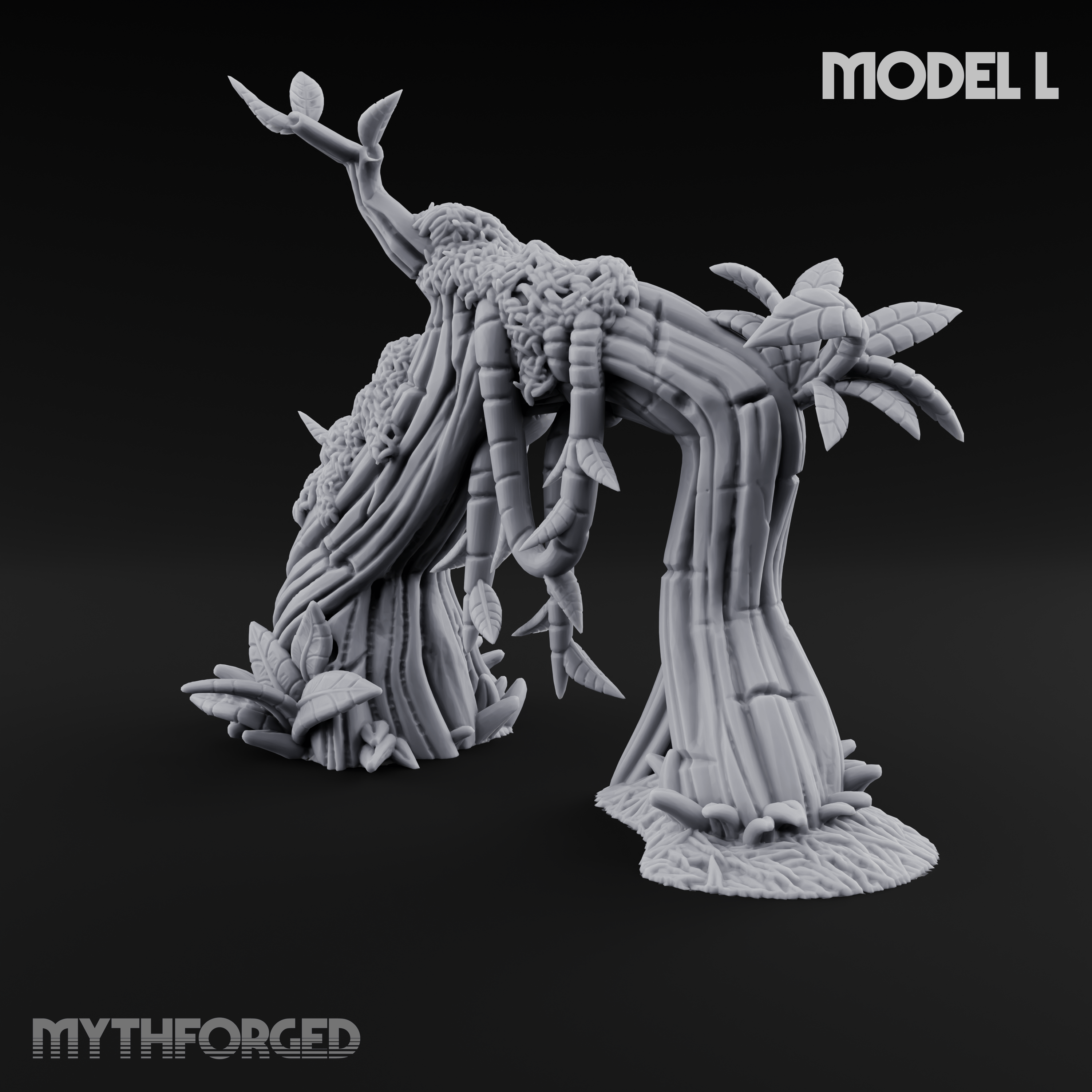 Overgrown Jungle Flora Cluster L