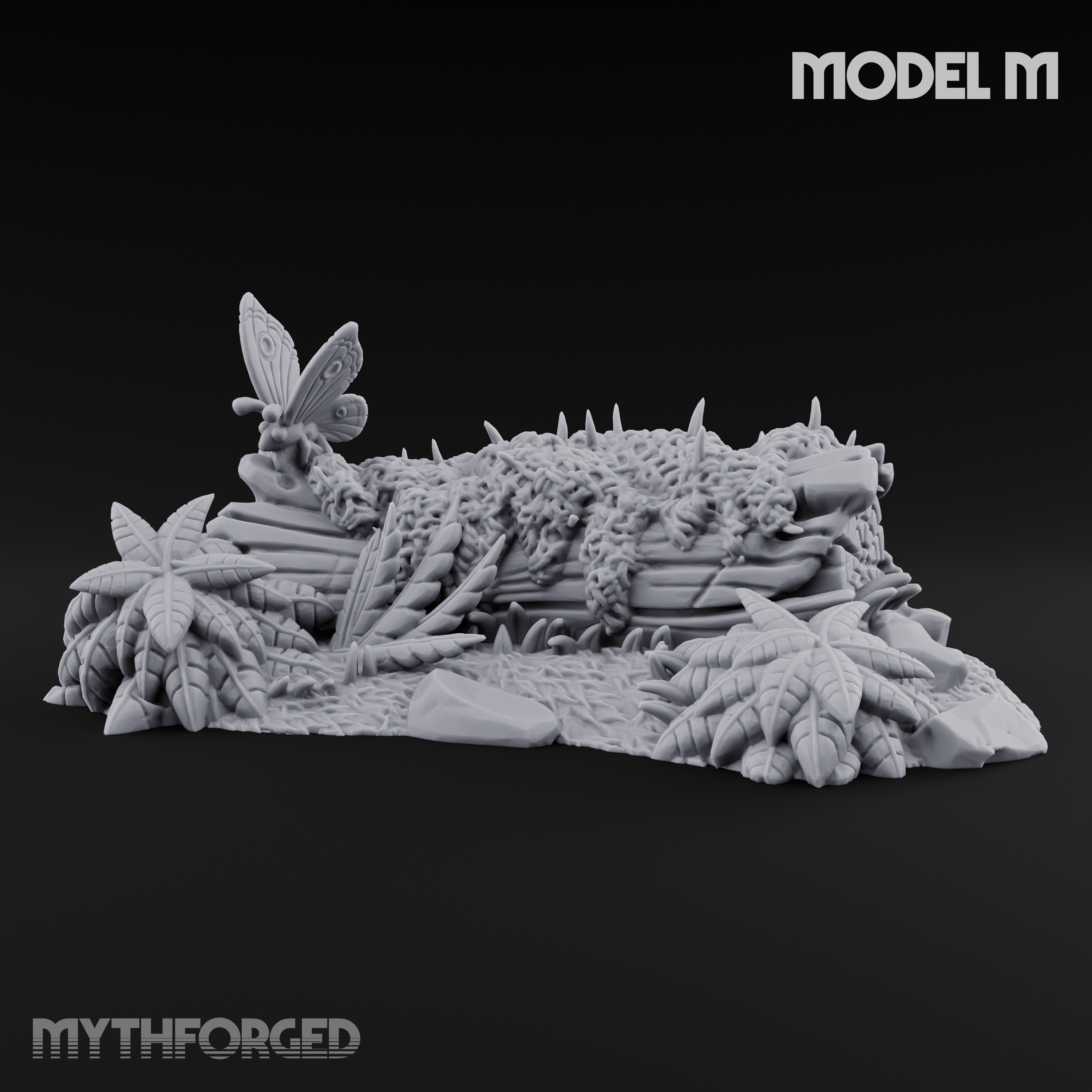 Overgrown Jungle Flora Cluster M