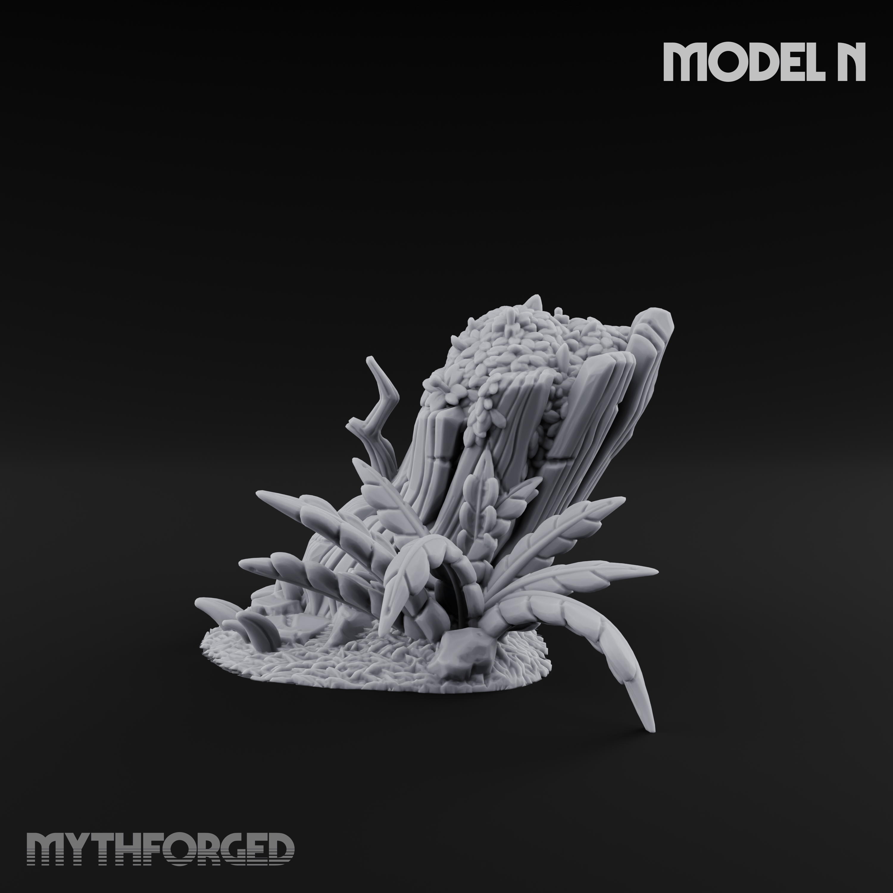 Overgrown Jungle Flora Cluster N