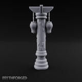 Paper-Charm Lantern Pillar Miniature for Dungeons and Dragons, Pathfinder or other TTRPGs