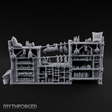 Rope-Strung Market Stall Shelves Miniature for Dungeons and Dragons, Pathfinder or other TTRPGs