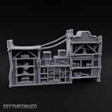 Well-Stocked Merchant's General Store Shelves Miniature for Dungeons and Dragons, Pathfinder or other TTRPGs