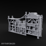 Well-Stocked Merchant's General Store Shelves Miniature for Dungeons and Dragons, Pathfinder or other TTRPGs