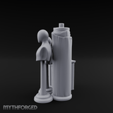 Display-Ready Tailor's Mannequin Set Miniature for Dungeons and Dragons, Pathfinder or other TTRPGs