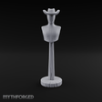 Stetson-Topped Mannequin Dress Form Miniature for Dungeons and Dragons, Pathfinder or other TTRPGs
