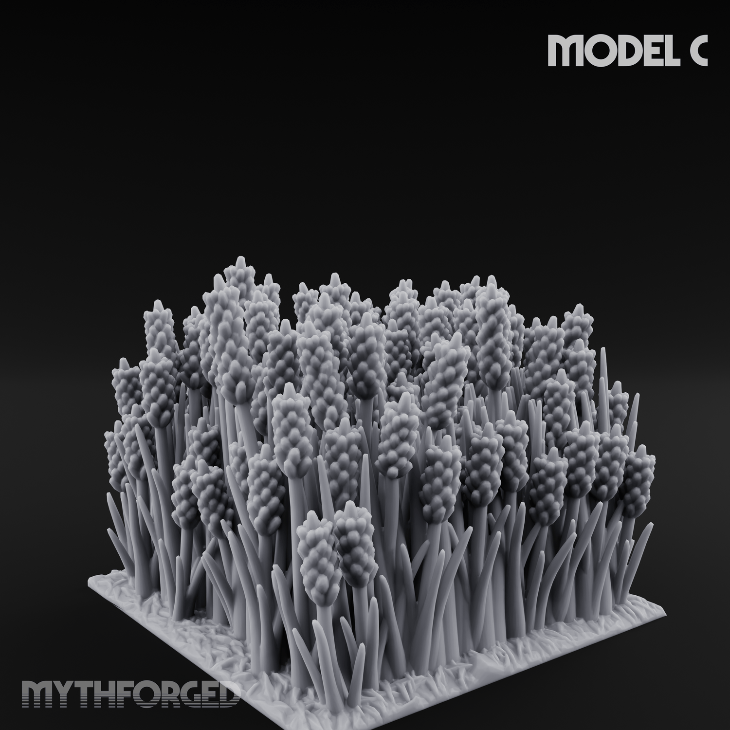 Cultivated Wildflower Meadows C Miniature for Dungeons and Dragons, Pathfinder or other TTRPGs