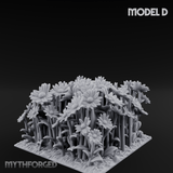 Cultivated Wildflower Meadows D Miniature for Dungeons and Dragons, Pathfinder or other TTRPGs