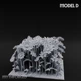 Cultivated Wildflower Meadows D Miniature for Dungeons and Dragons, Pathfinder or other TTRPGs