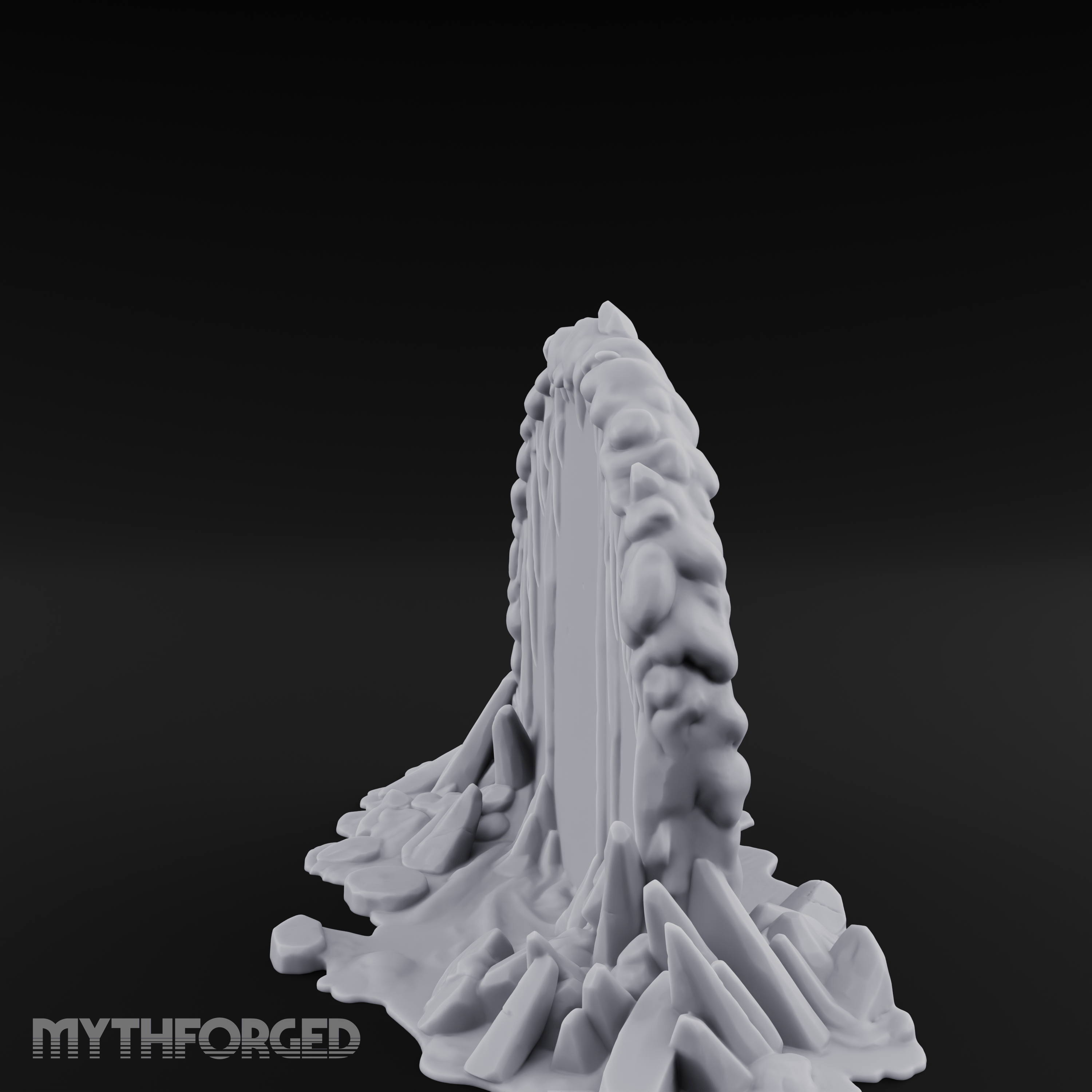 Stalactite-Hung Cave Portal