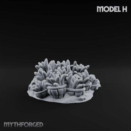 Sunken Ocean Floors H Miniature for Dungeons and Dragons, Pathfinder or other TTRPGs