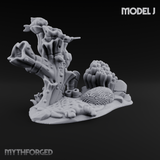 Sunken Ocean Floors J Miniature for Dungeons and Dragons, Pathfinder or other TTRPGs