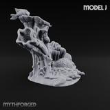 Sunken Ocean Floors J Miniature for Dungeons and Dragons, Pathfinder or other TTRPGs