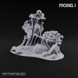 Sunken Ocean Floors J Miniature for Dungeons and Dragons, Pathfinder or other TTRPGs