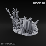 Sunken Ocean Floors M Miniature for Dungeons and Dragons, Pathfinder or other TTRPGs