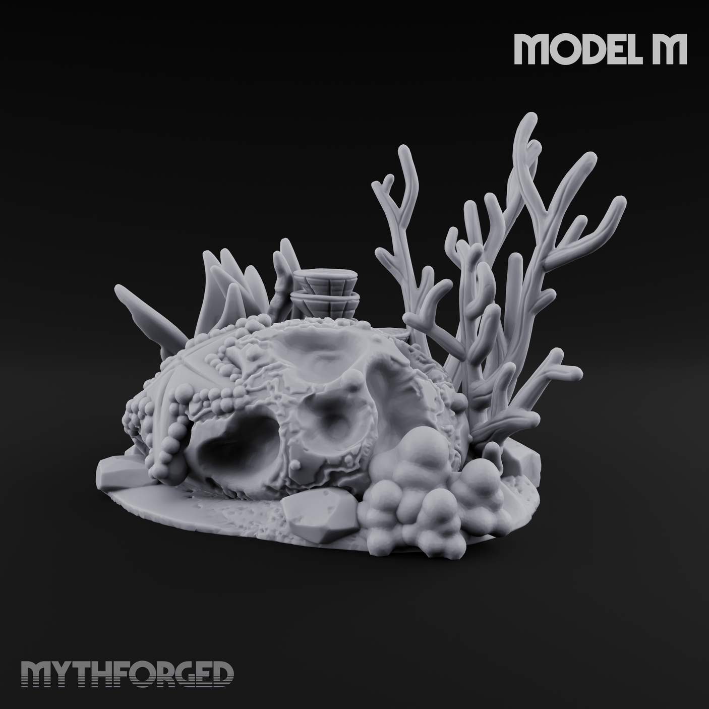 Sunken Ocean Floors M Miniature for Dungeons and Dragons, Pathfinder or other TTRPGs