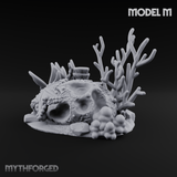 Sunken Ocean Floors M Miniature for Dungeons and Dragons, Pathfinder or other TTRPGs